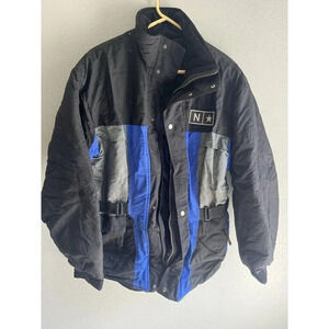 Vintage NorthStar Indy Racing Snowmobile Ski Jacket Winter Snow Coat Mens Large